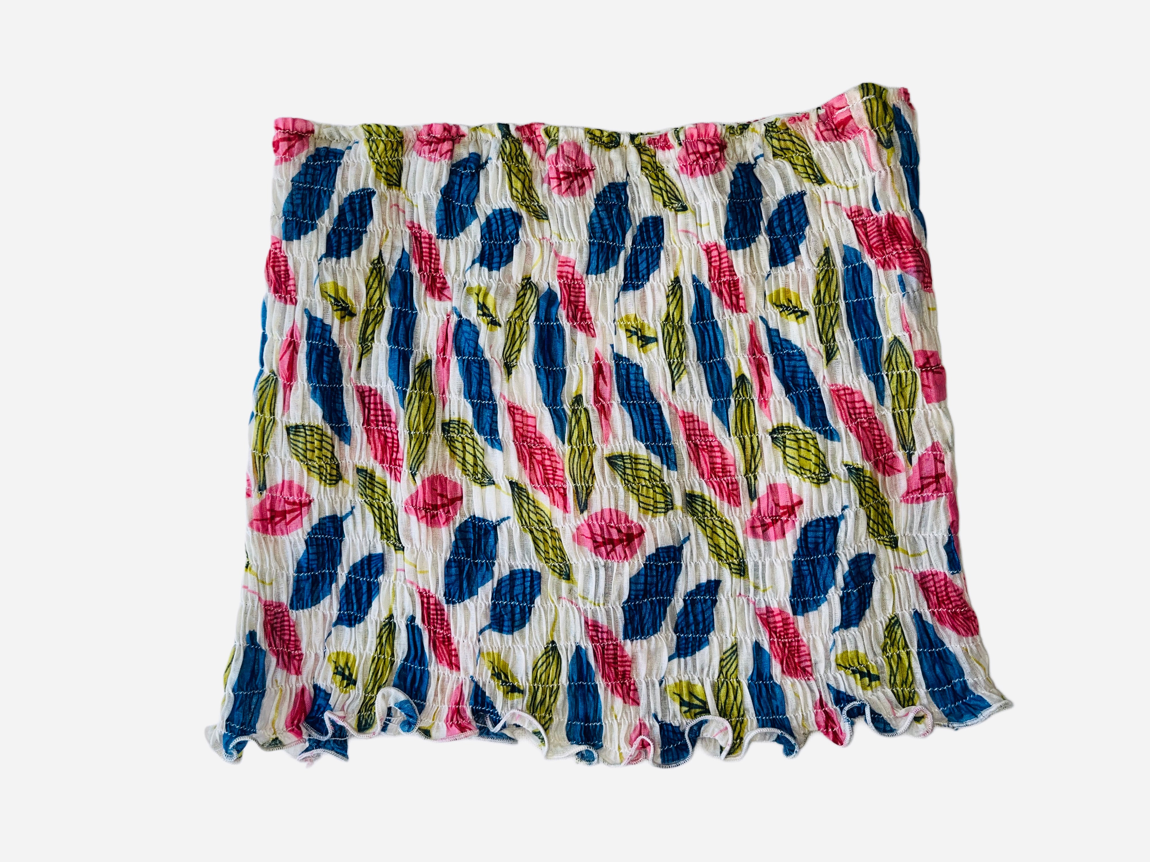Boob Tube Top | Pink Blue