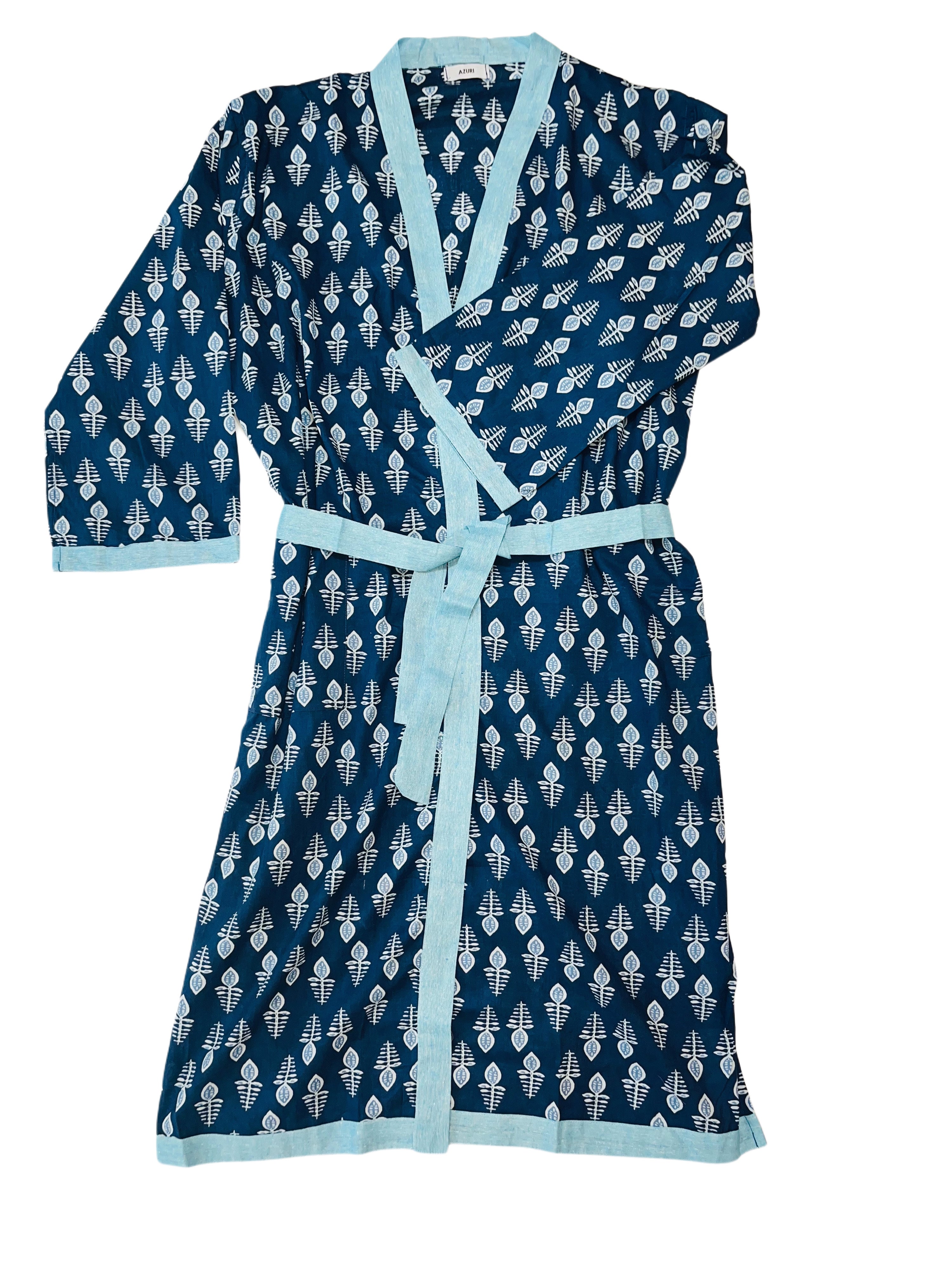 Cotton Kimono | Blue