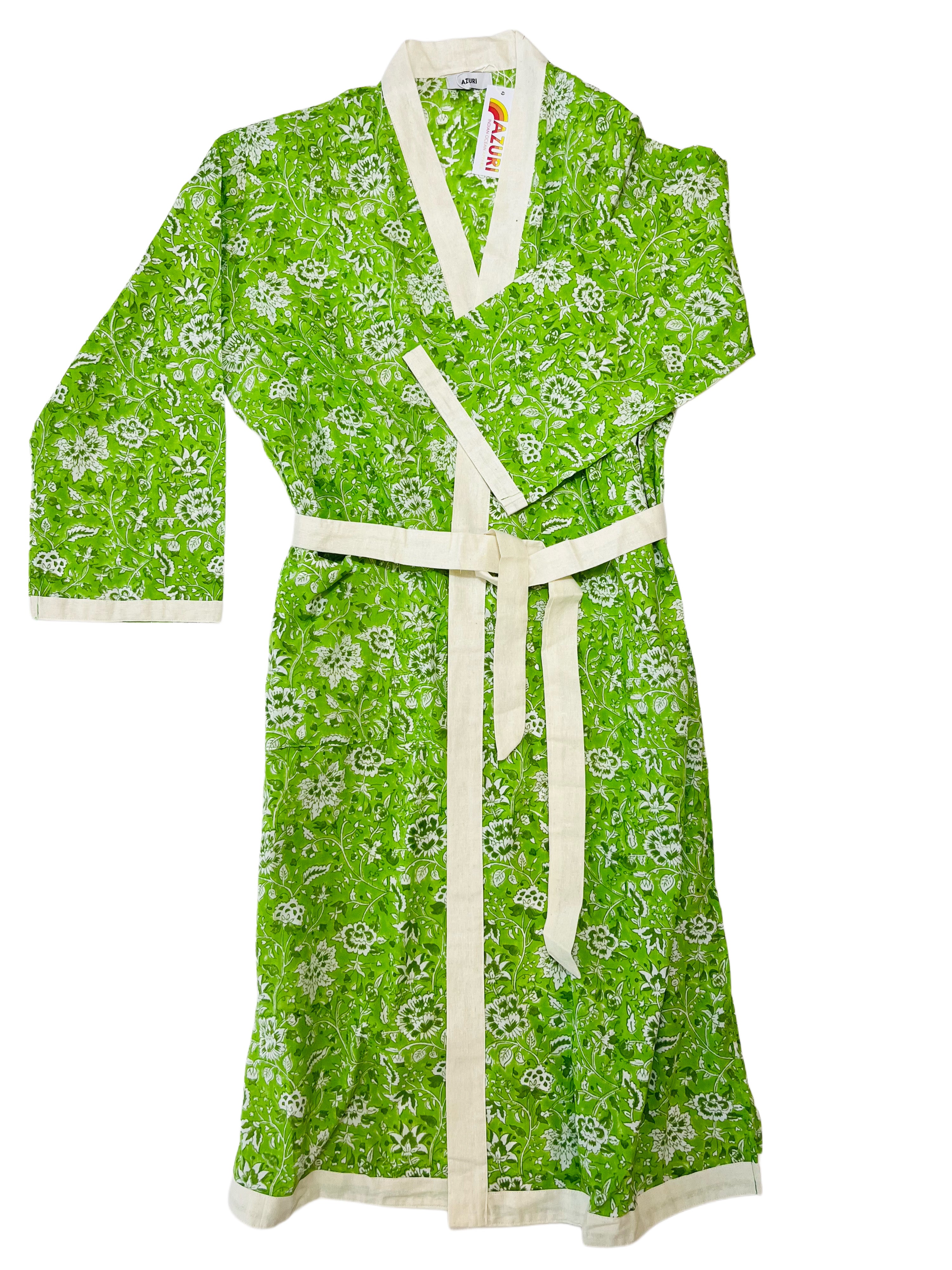 Cotton Kimono | Green