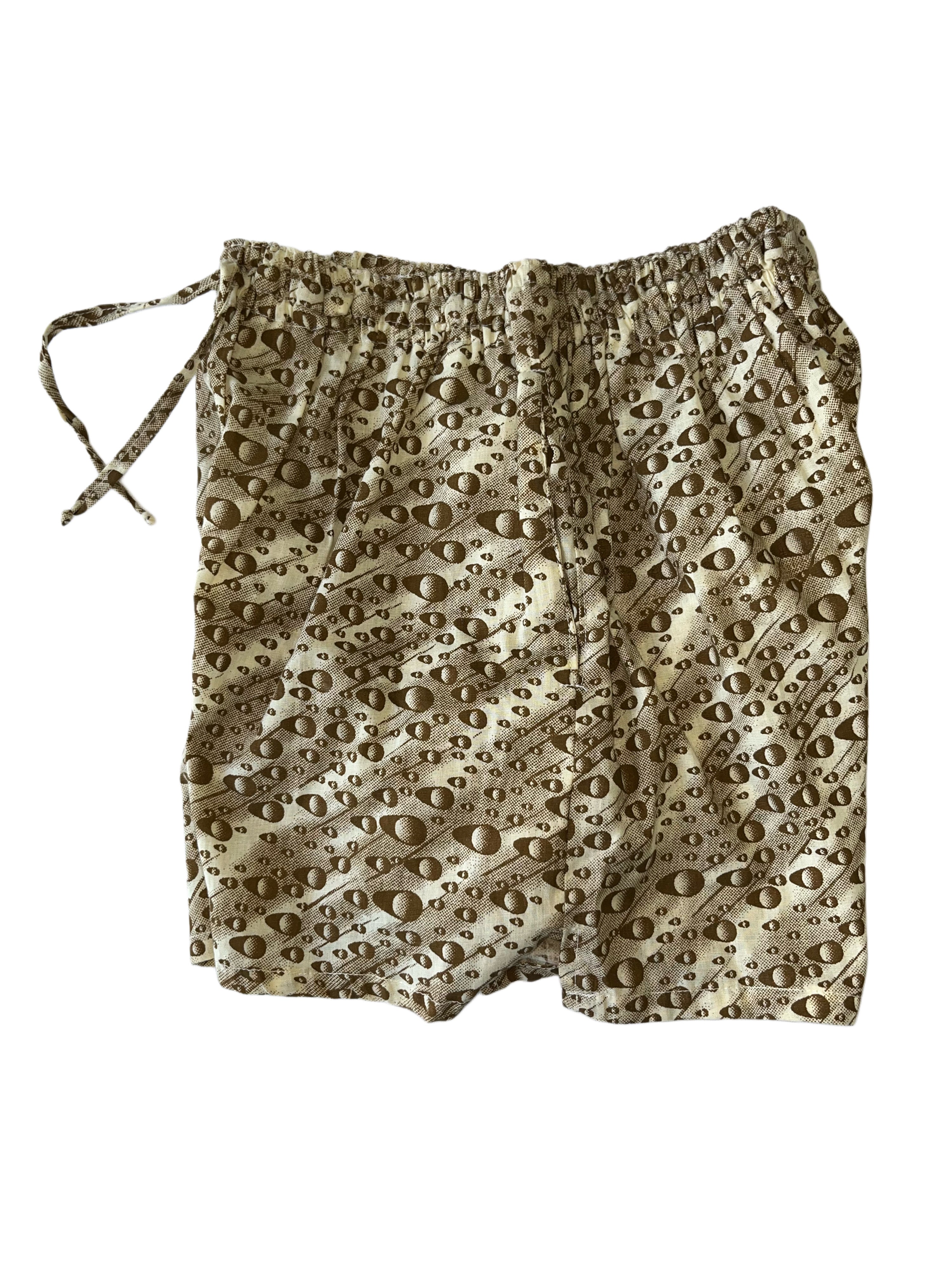 Girls Shorts | Brown Beige