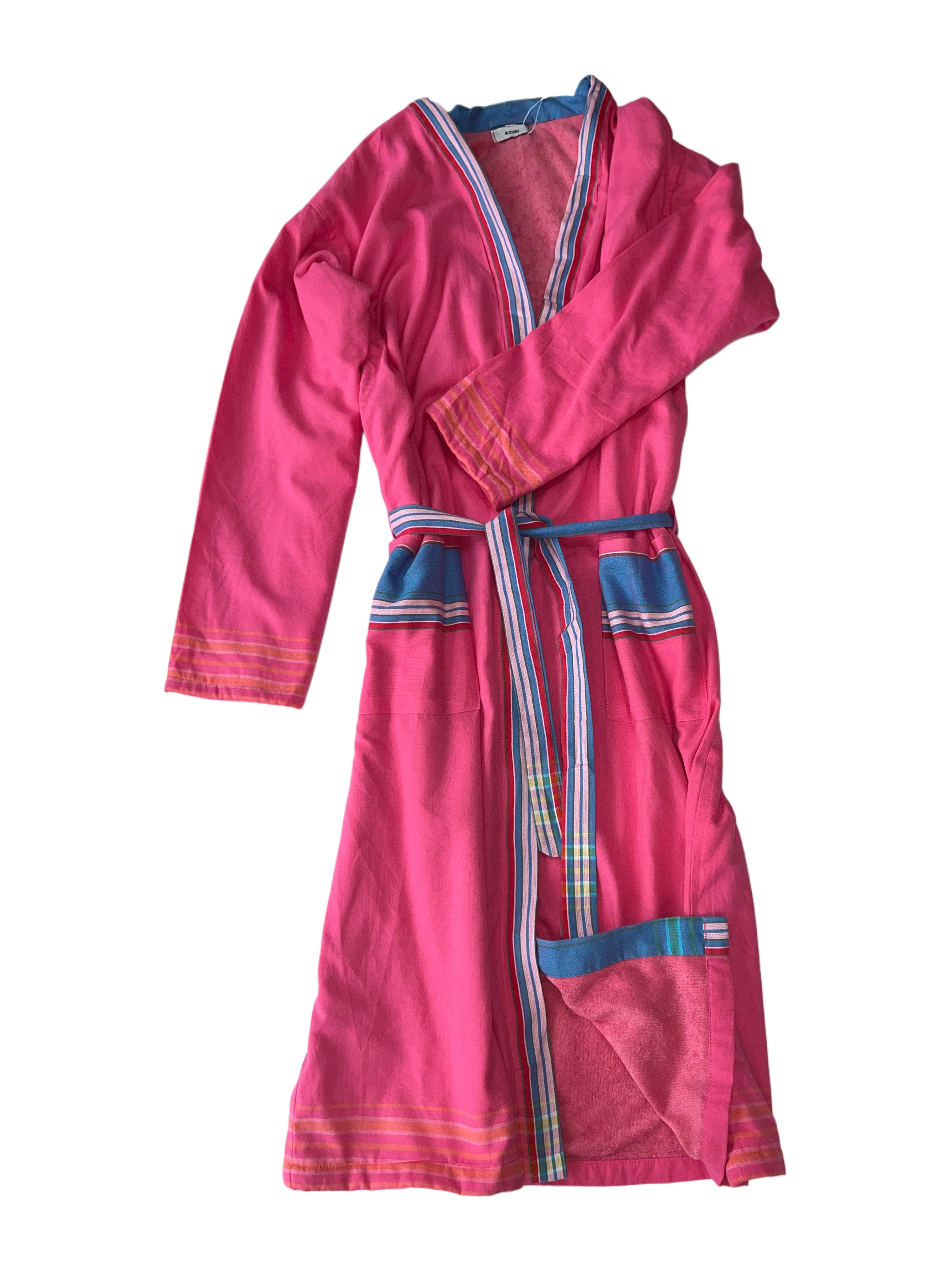 Kikoy Gowns | With Inner Towelling | Pink