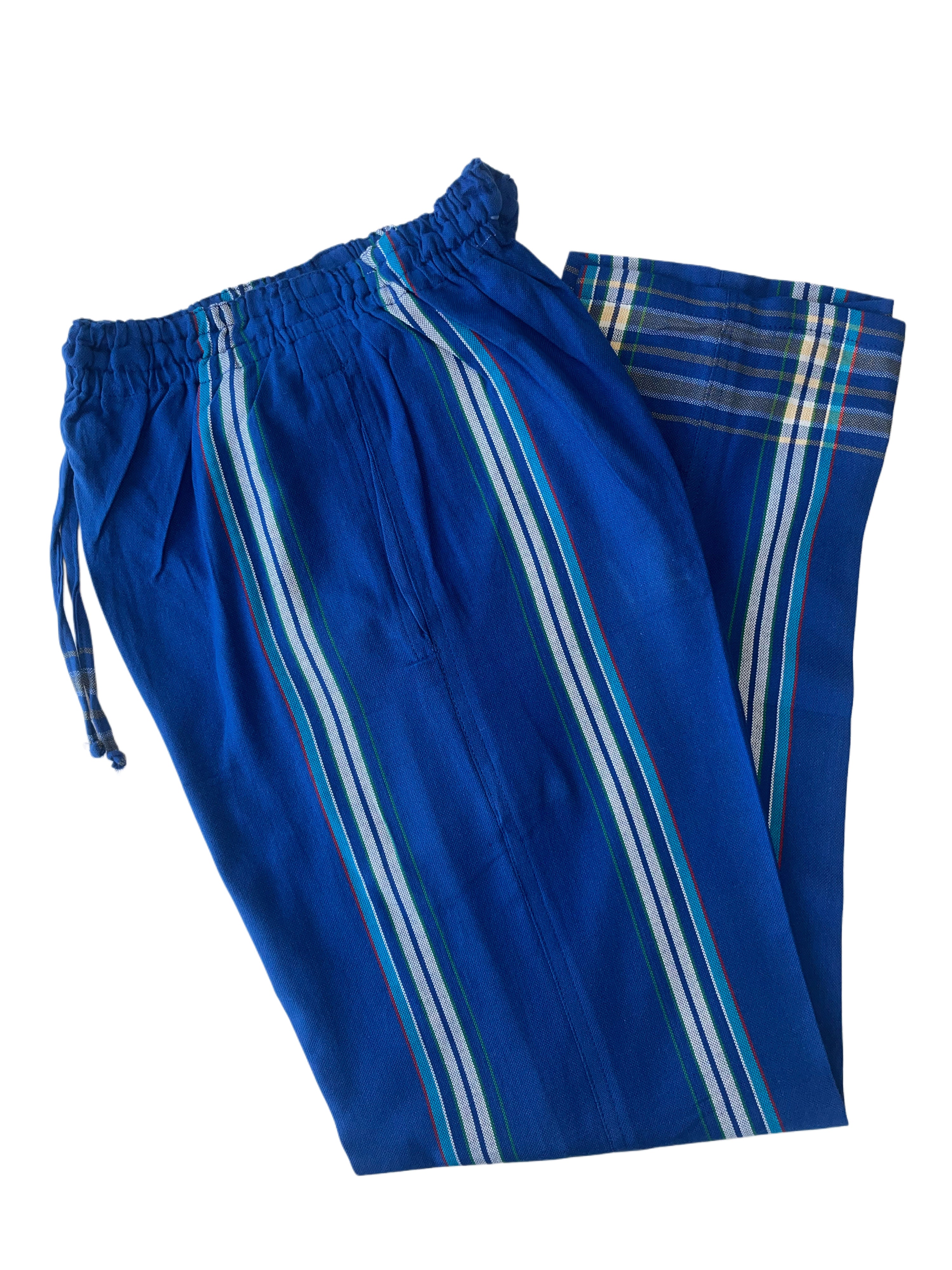 Kikoy Unisex Pants | Blue with Blue