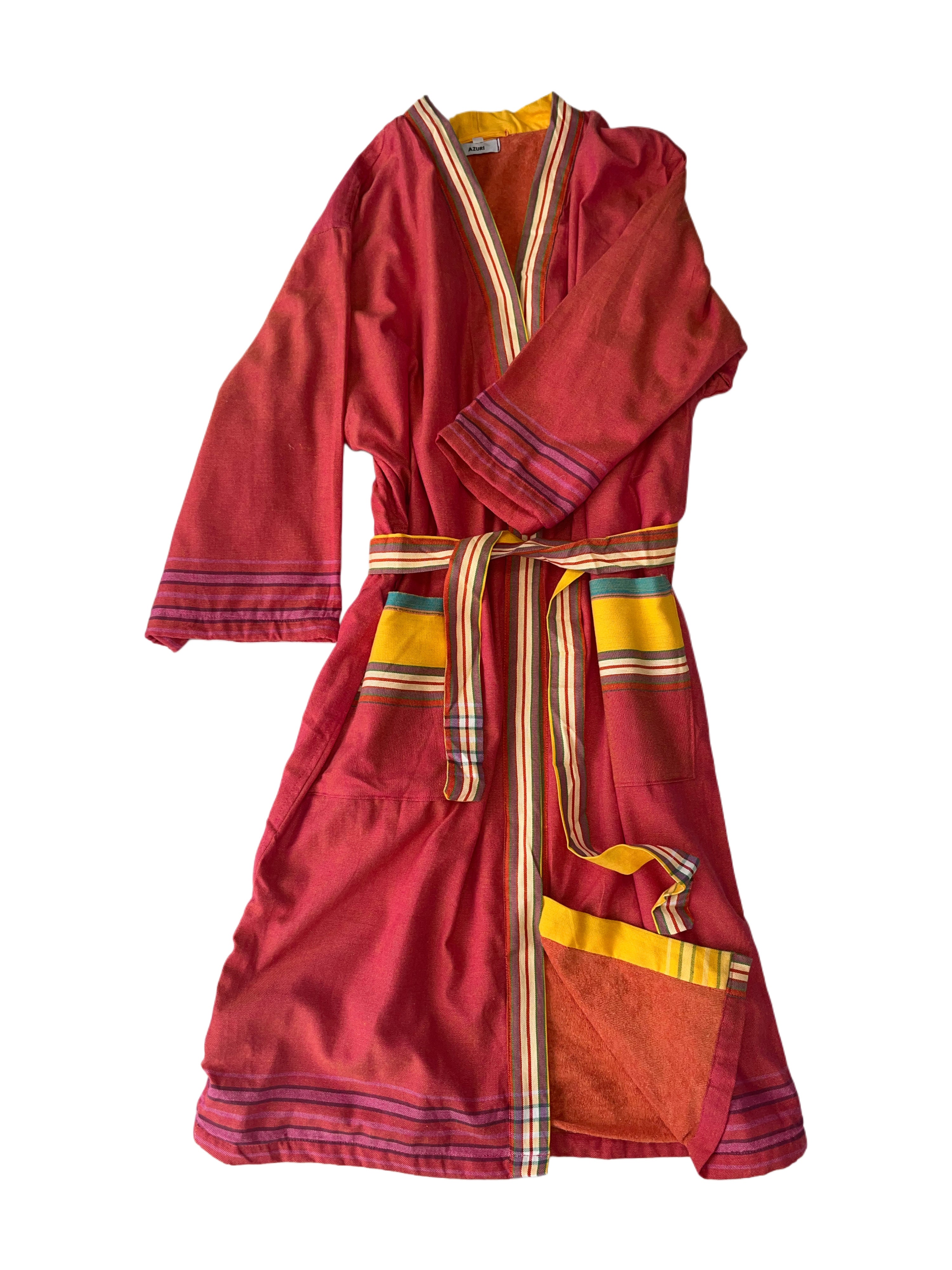 Kikoy Gowns | With Inner Towelling | Red