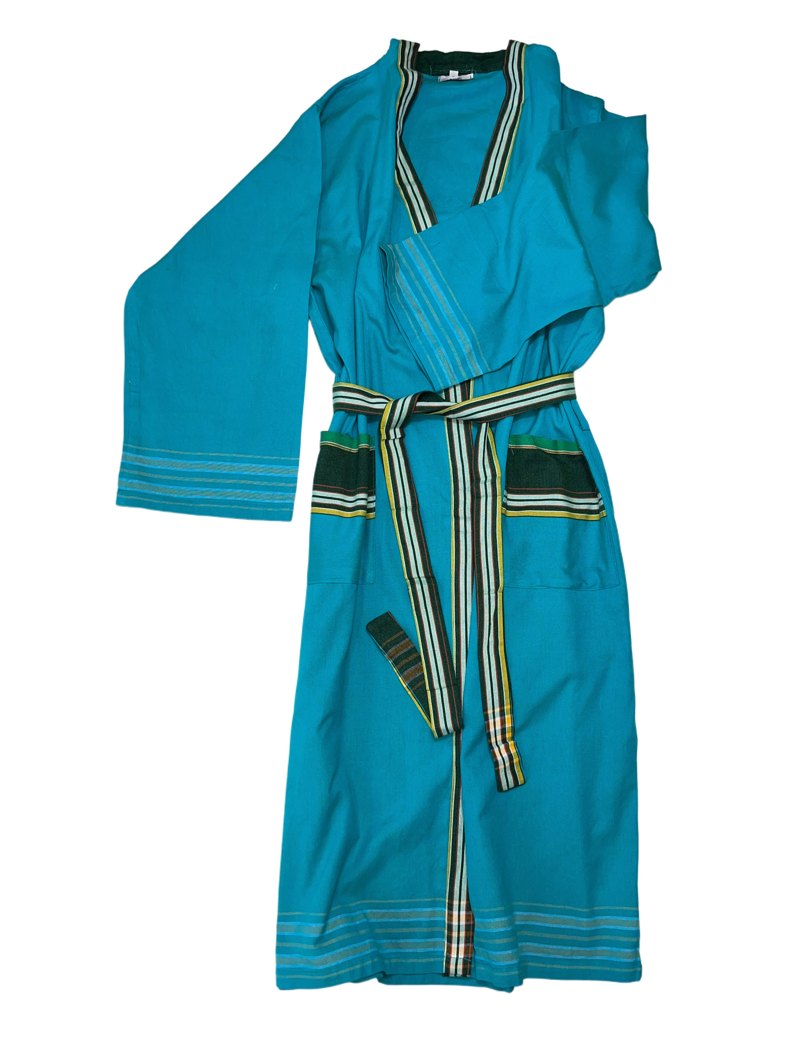 Kikoy Gowns | Bright Blues