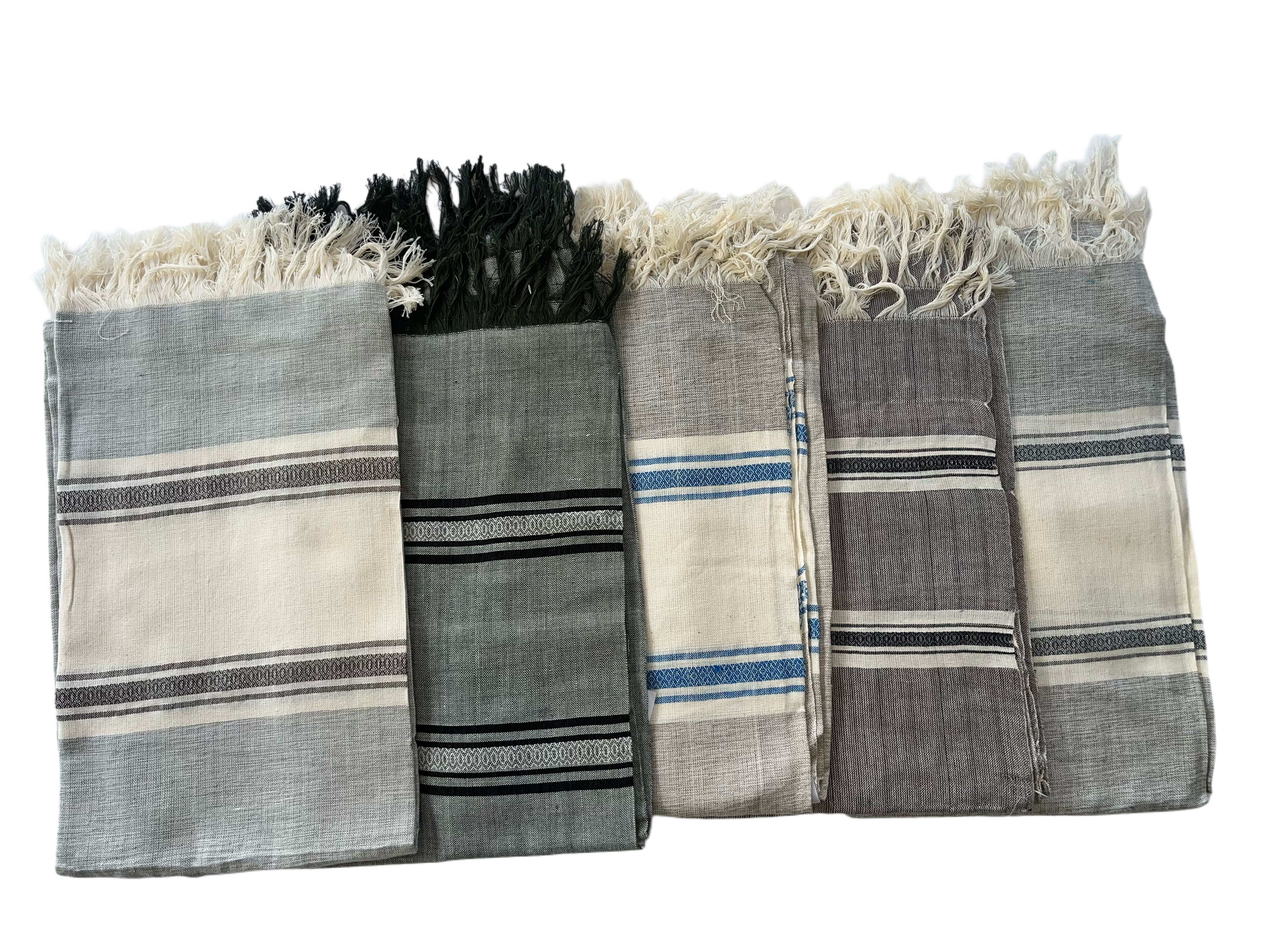 Kikoy Hand Woven | Greys