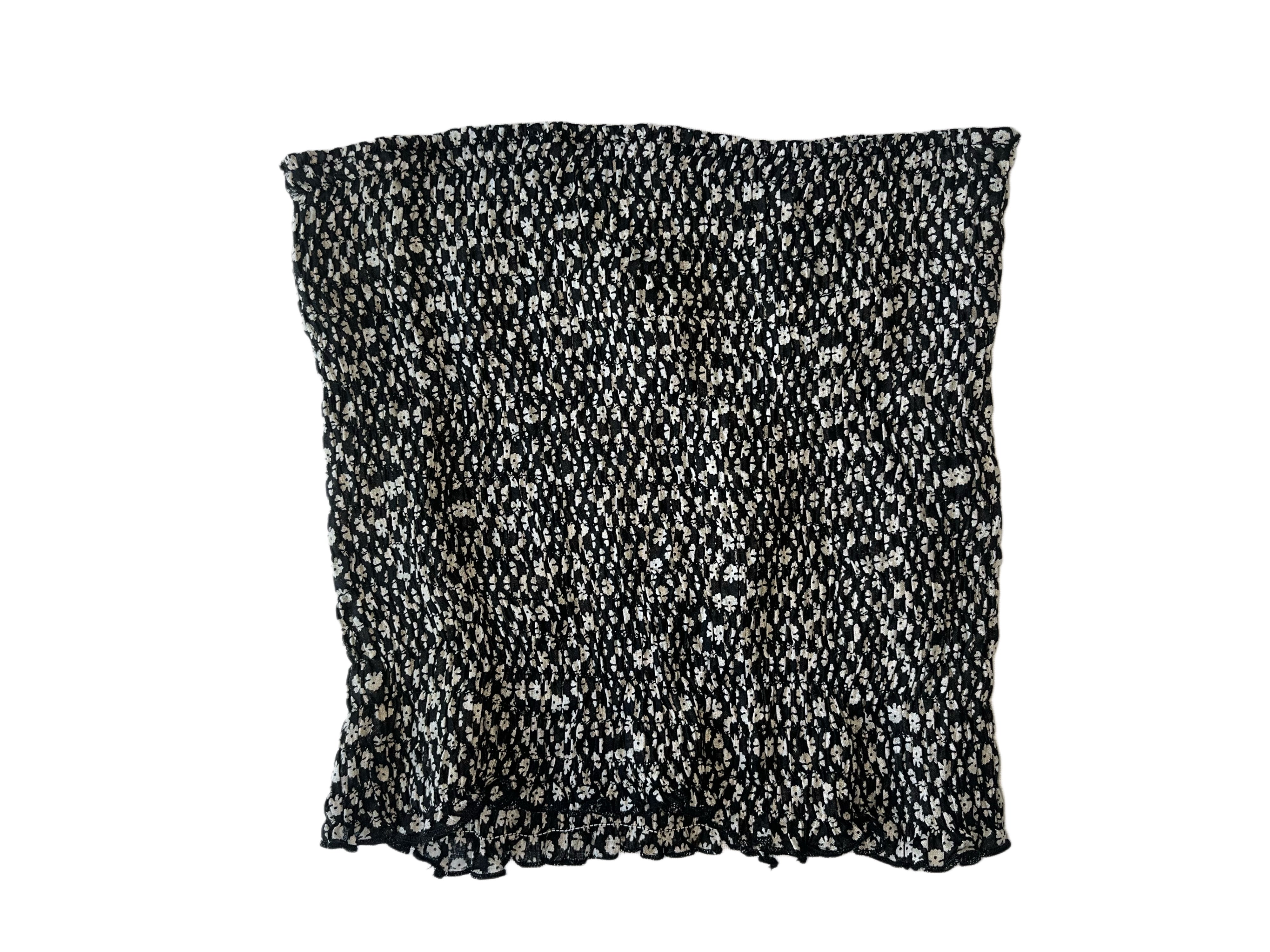 Boob Tube Top | Black White