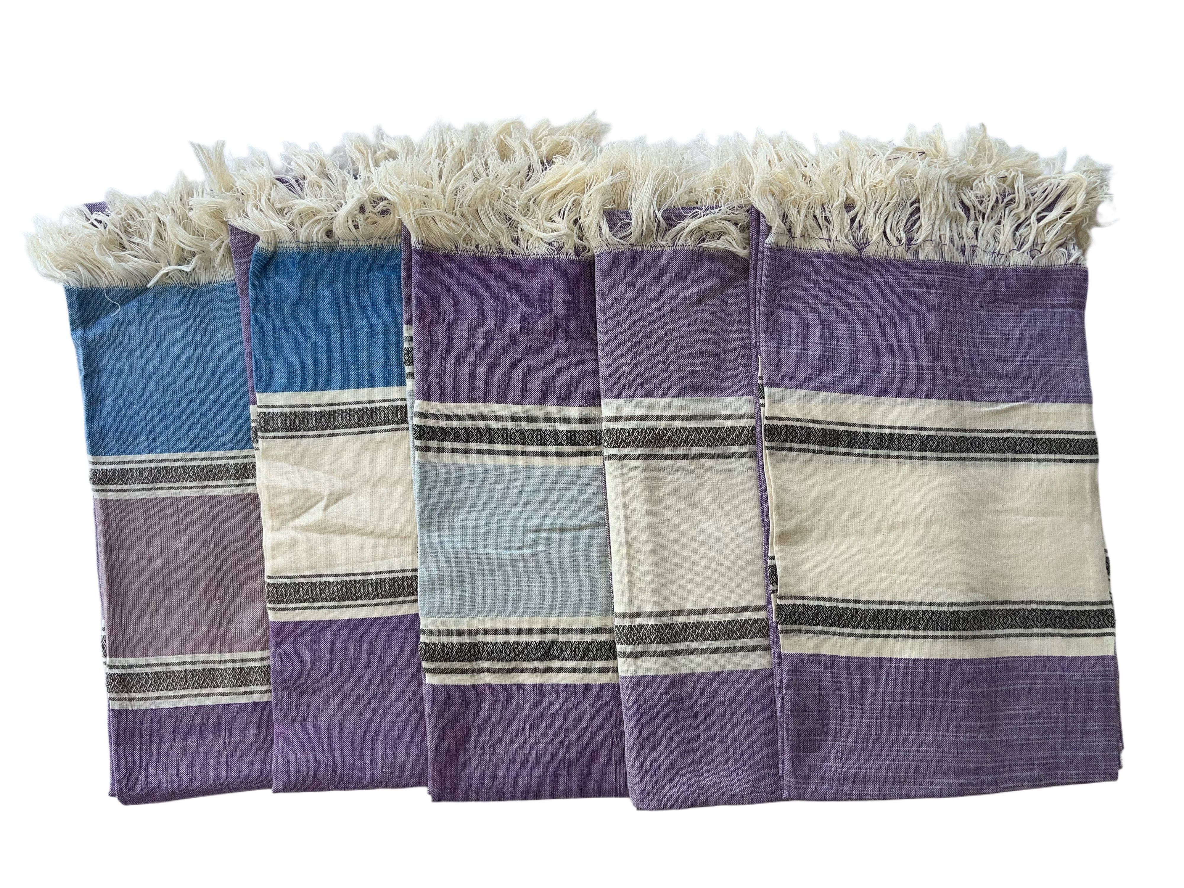 Kikoy Hand Woven | Purples