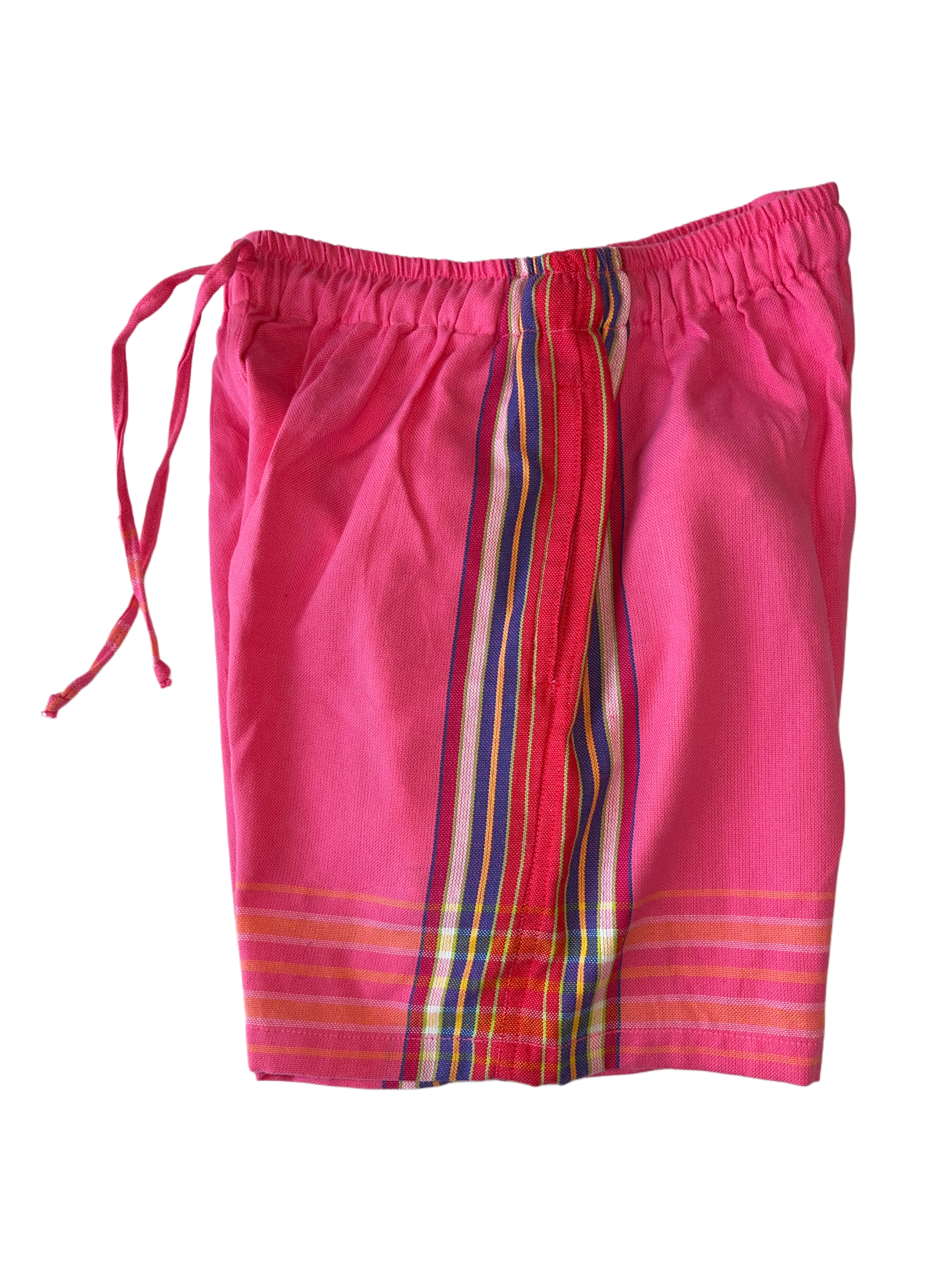 Girls Shorts | Pink Kikoy