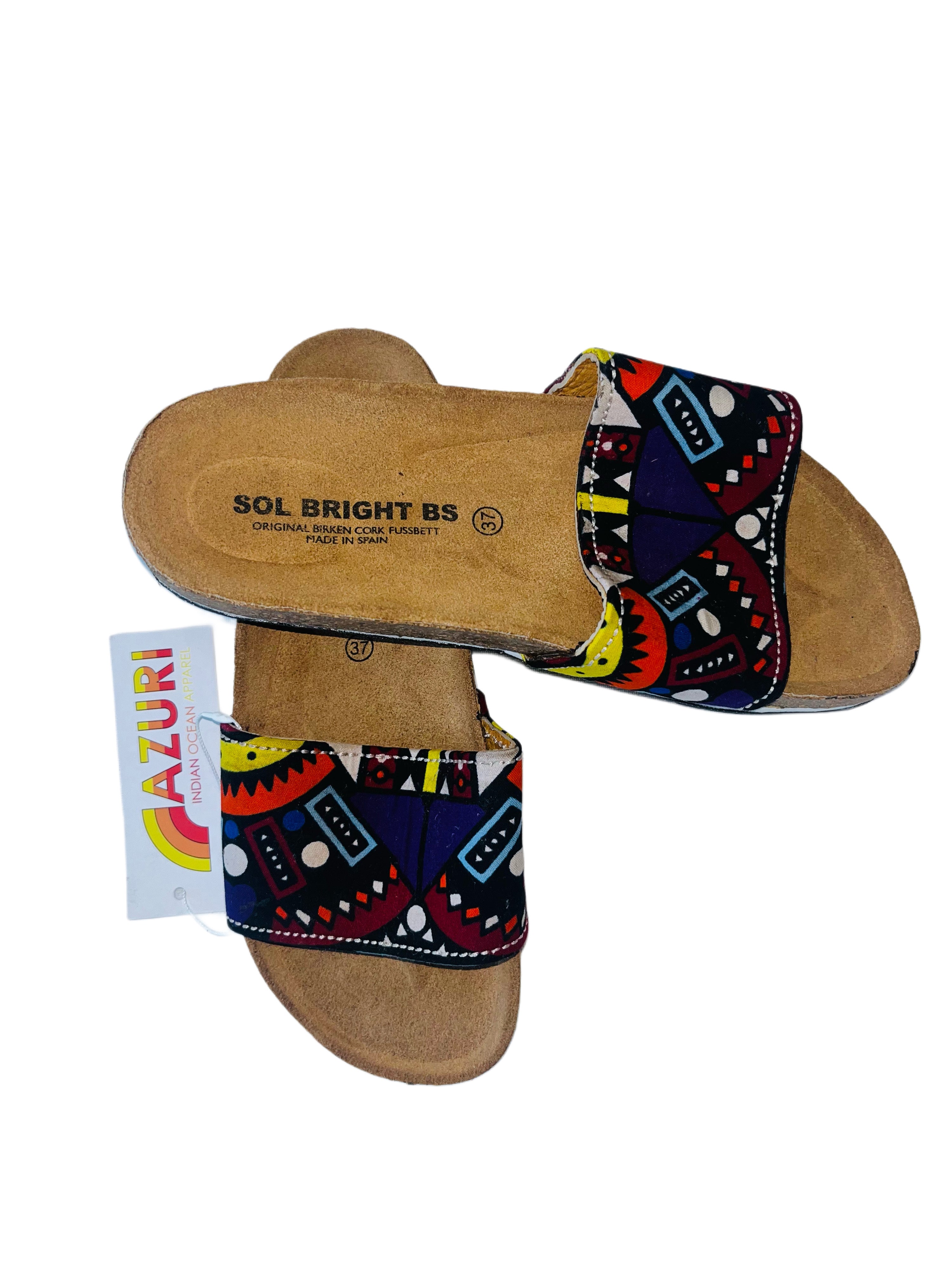 Sol Bright Sandals | Fabric Multicolour