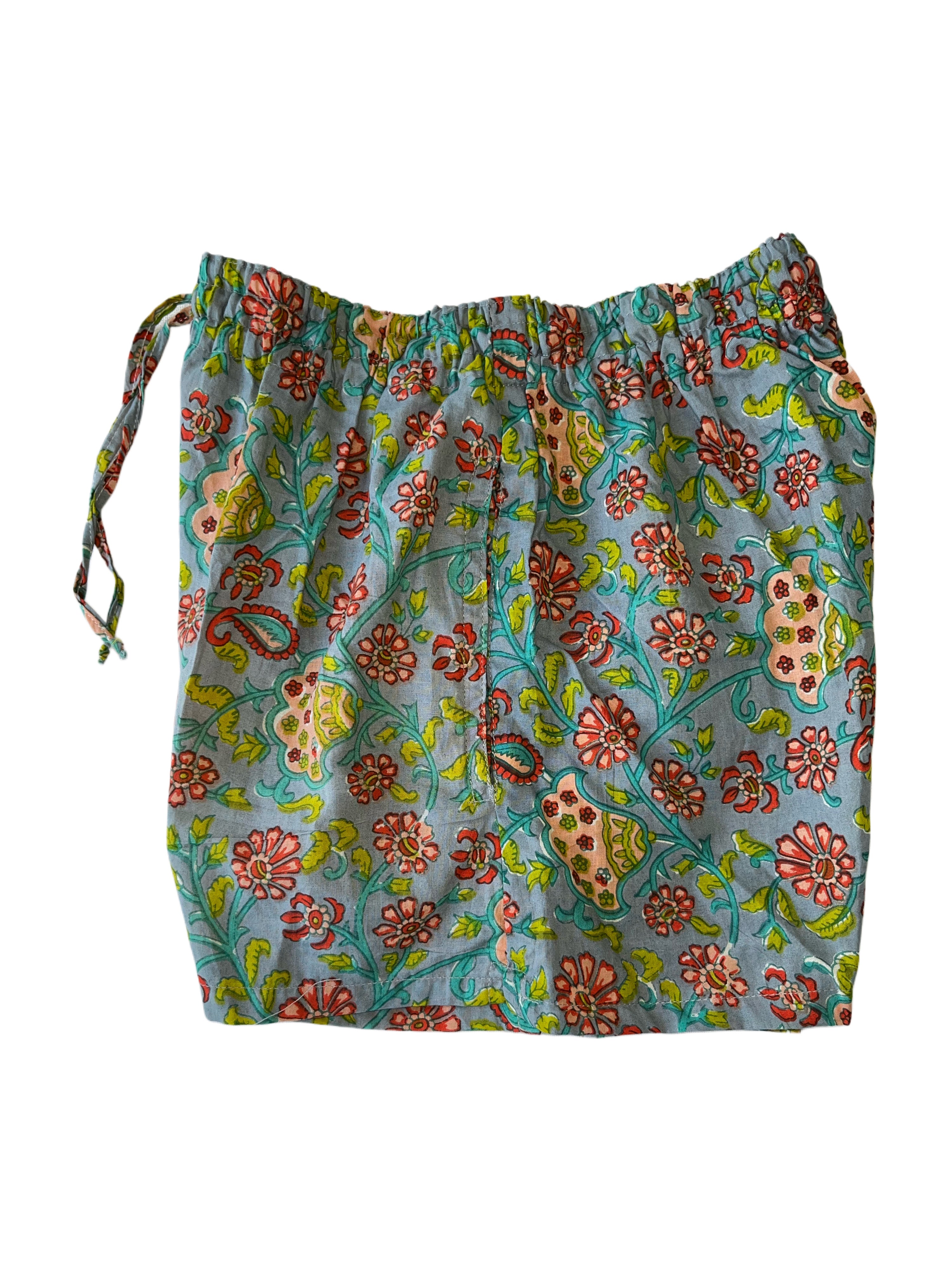 Girls Shorts | Grey Blue Pink Lime Green