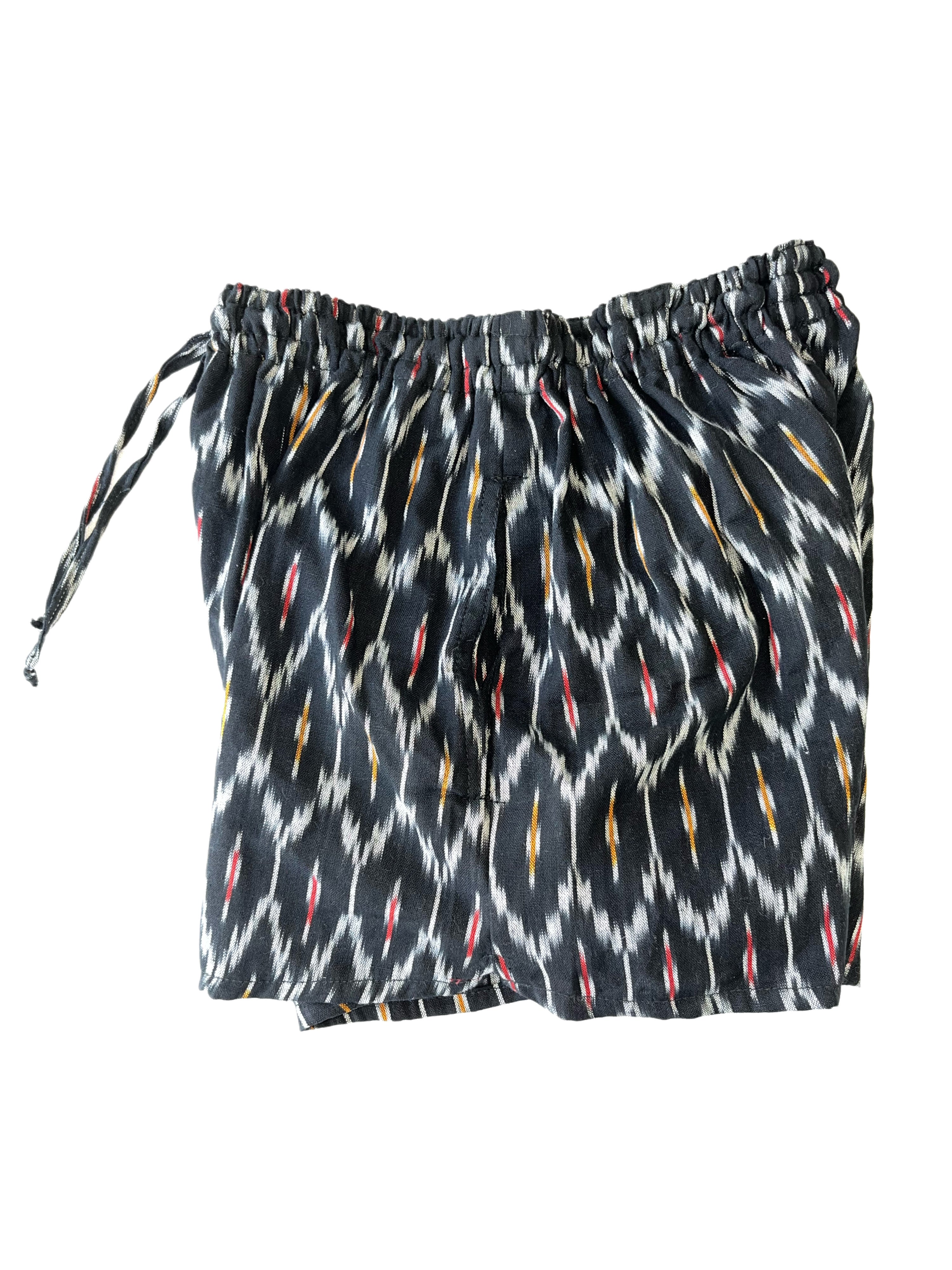 Girls Shorts | Black White Red Orange