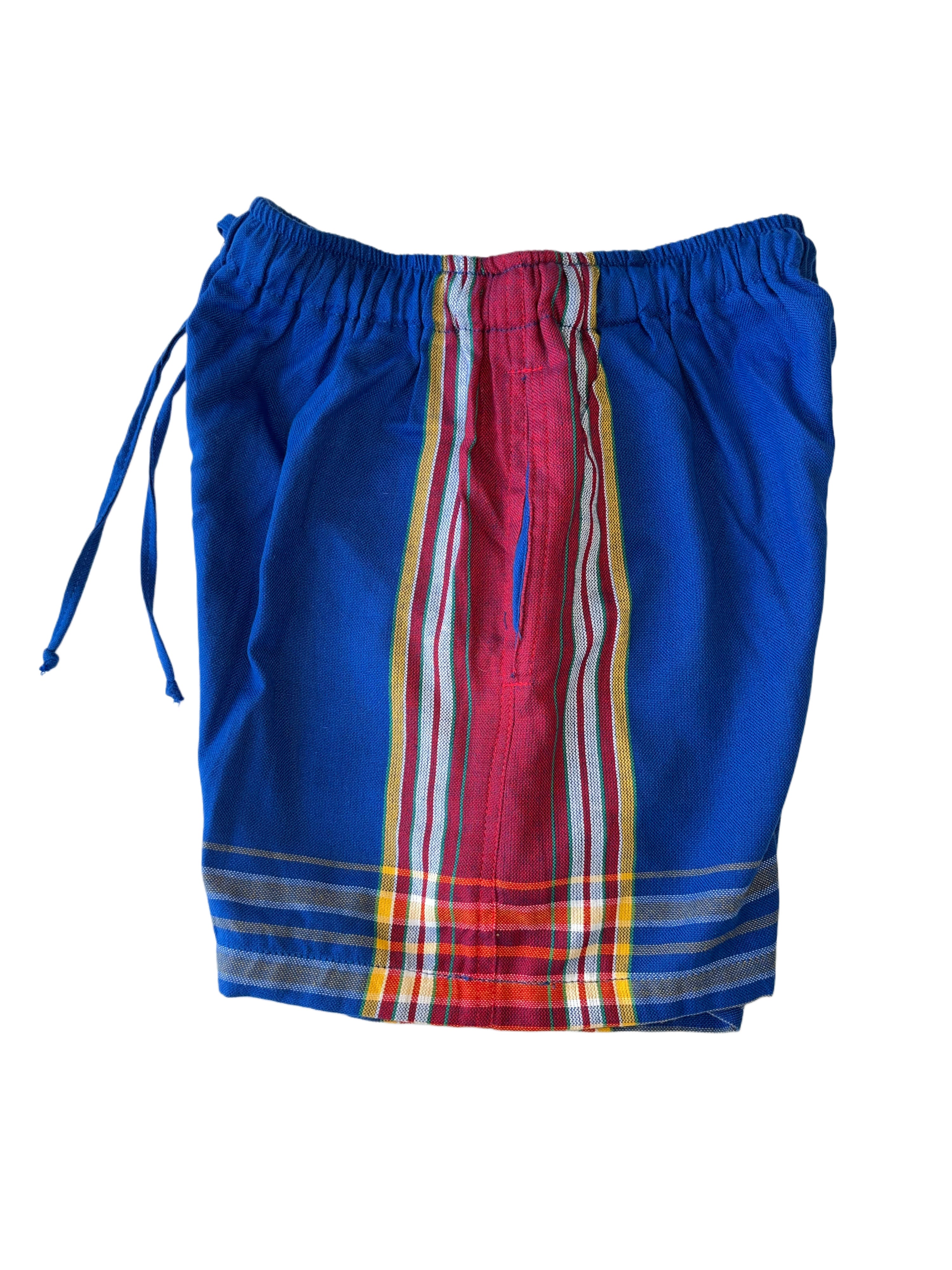 Girls Shorts | Blue Kikoy
