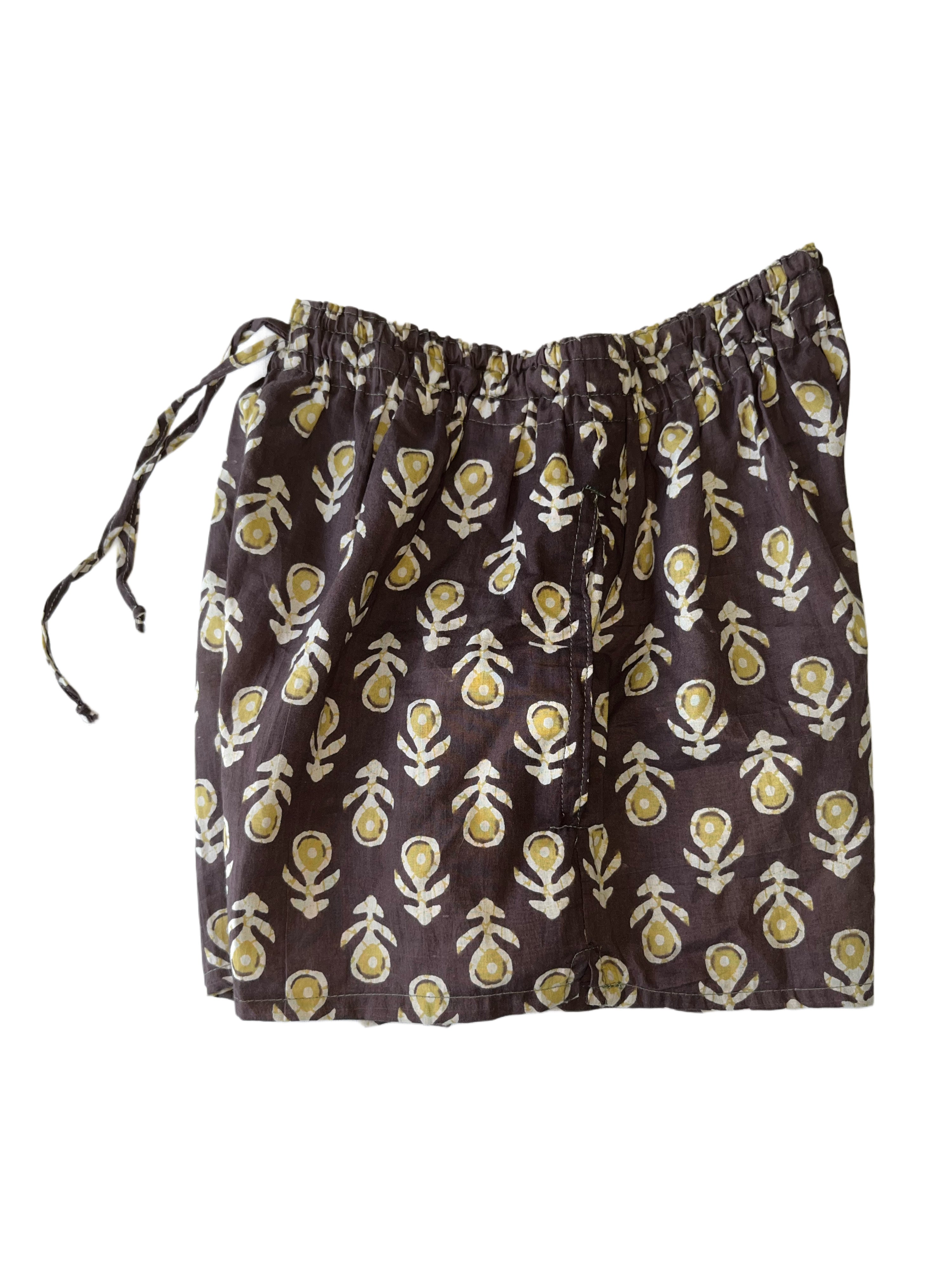 Girls Shorts | Brown Beige